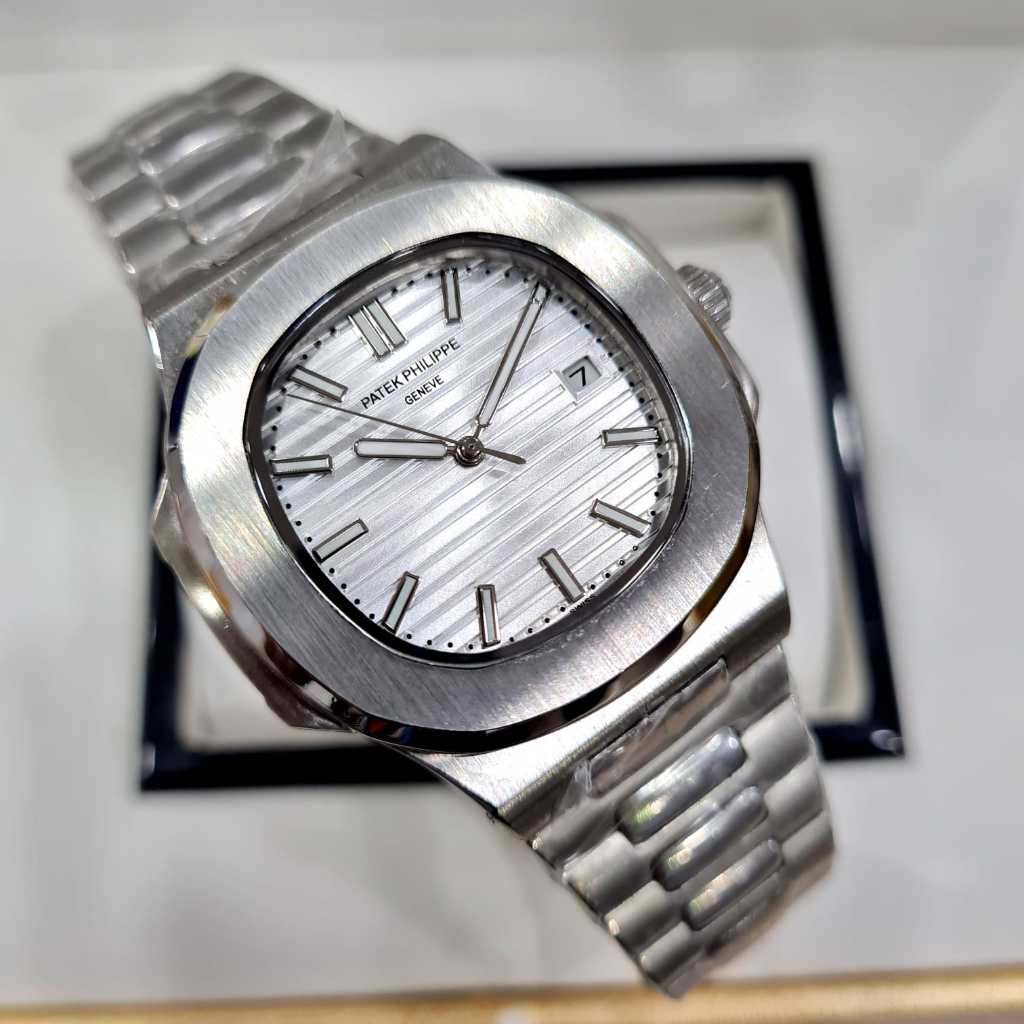 JAM PATEK PHILIPE AUTOMATIC STAINLESS DATE MESIN JAPAN