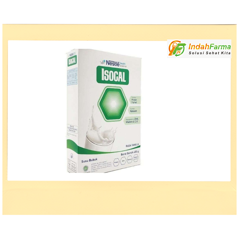 

SUSU ISOCAL 400 GRAM VANILLA