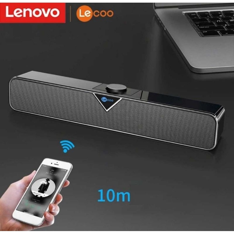 Lenovo Lecoo Soundbar Active Speaker Dynamic Sound 6W Versi Bluetooth - DS102