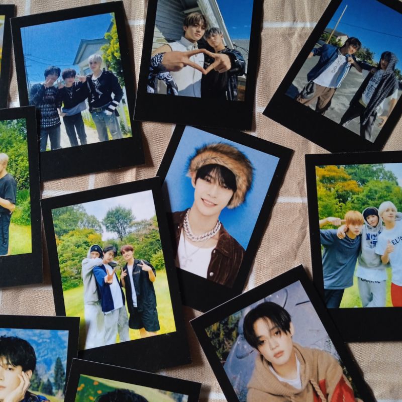 CETAK POLAROID BACKGROUND HITAM 2R