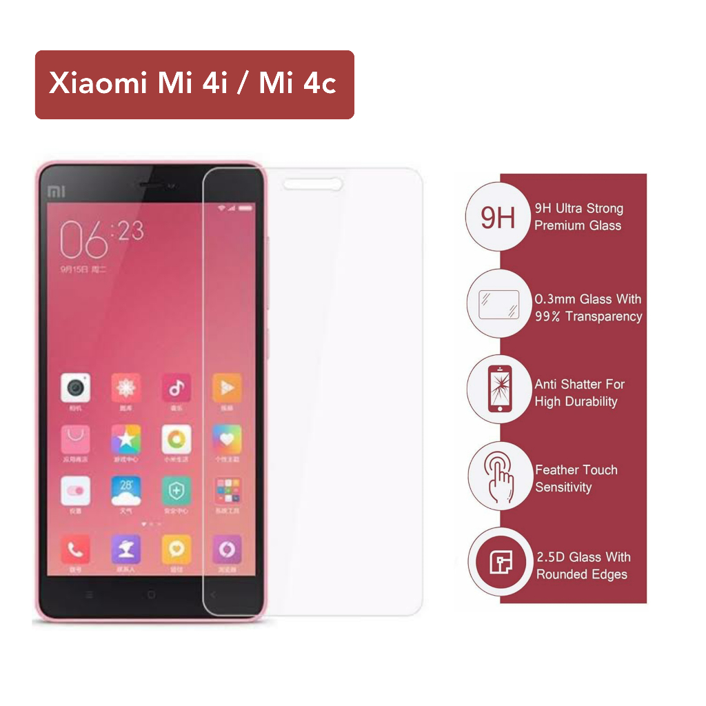 Tempered Glass Xiaomi Mi 4i Mi4i Mi 4C Mi4c