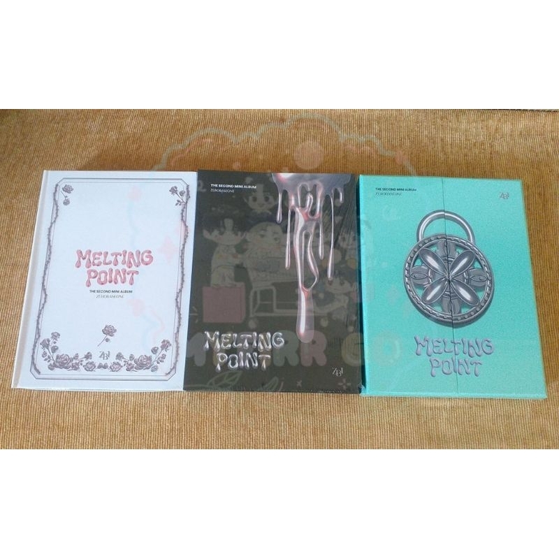 [READY STOCK] ALBUM ZB1 - MELTING POINT (PHOTOBOOK VER, FAIRYTALE VER, LOYALTY VER, MYSTERY VER, ZER