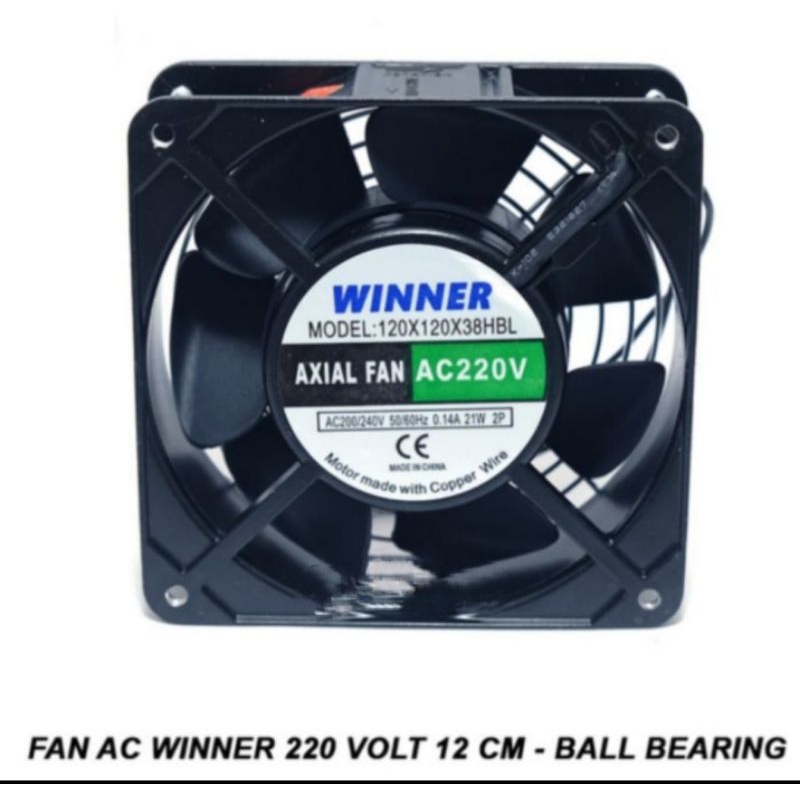FAN AC WINNER AC 220V Bering + Jaring
