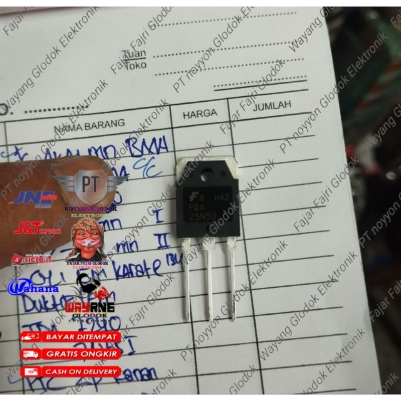 ic transistor mosfet 25N50 25N 50