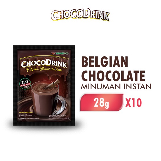 

Chocodrink Minuman Bubuk Coklat 28 gr isi 10 pcs