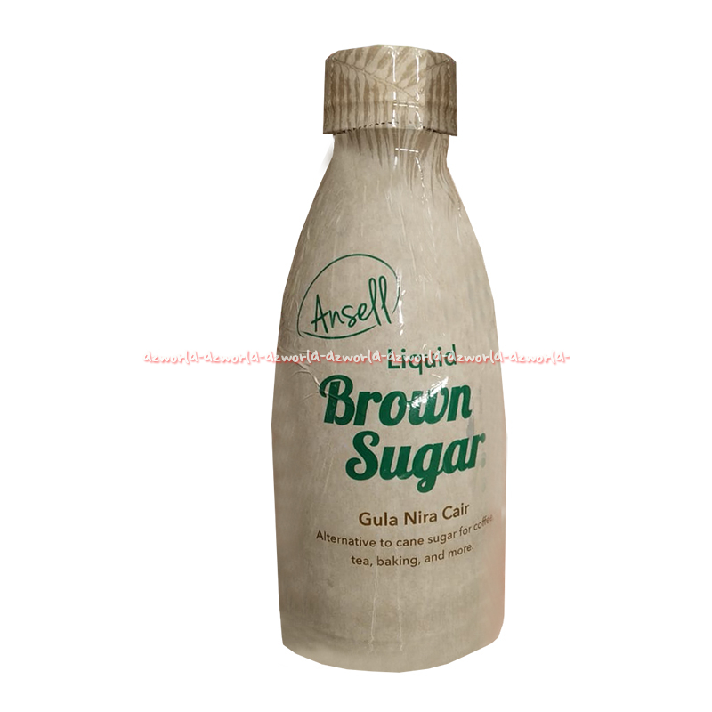 

Ansell Liquid 350ml Brown Sugar Gula Nira Jawa Cair Kemasan Botol Ansell