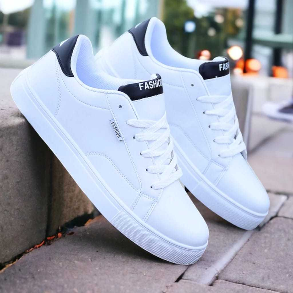 Sepatu Pria Dewasa Terbaru 2023 Sepatu Pria Sneaker Putih Sepatu Pria Casual PUK01