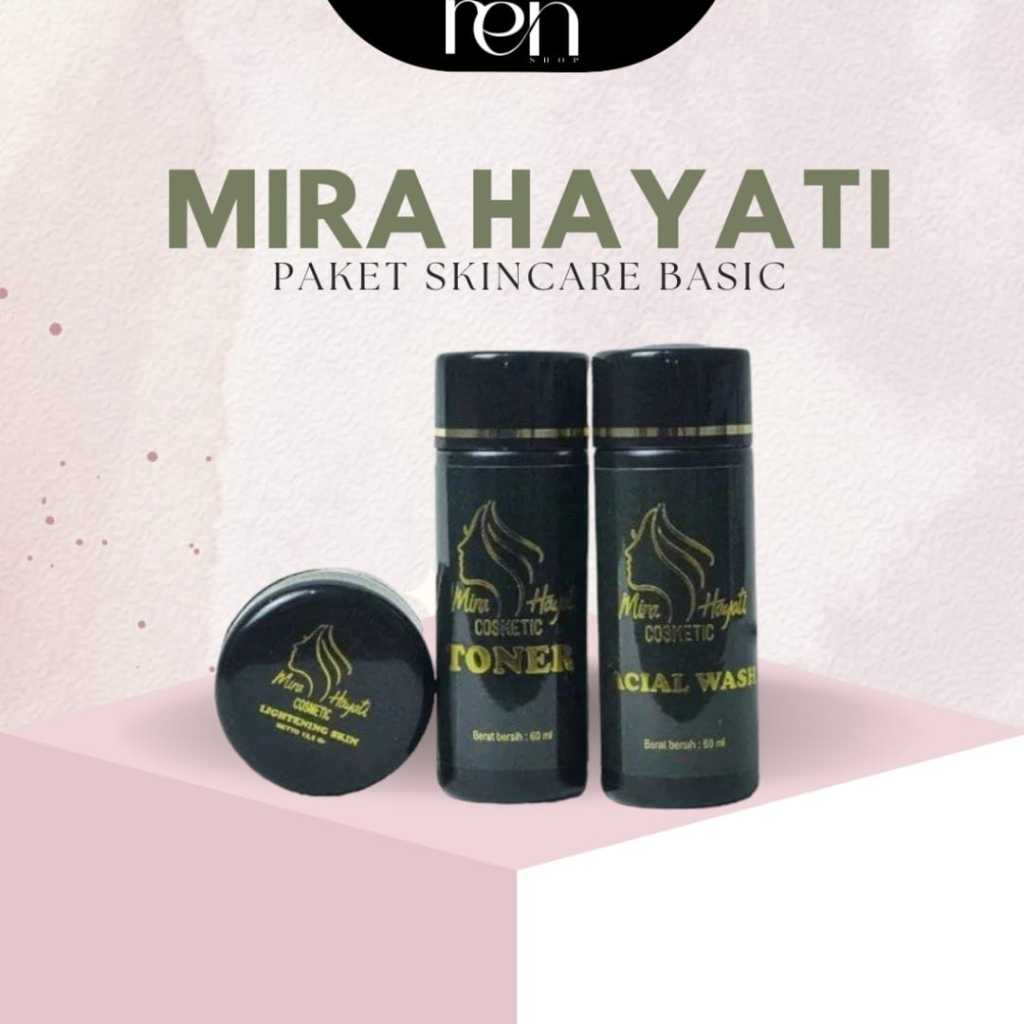Mira Hayati Paket Skincare Basic 3in1 Original