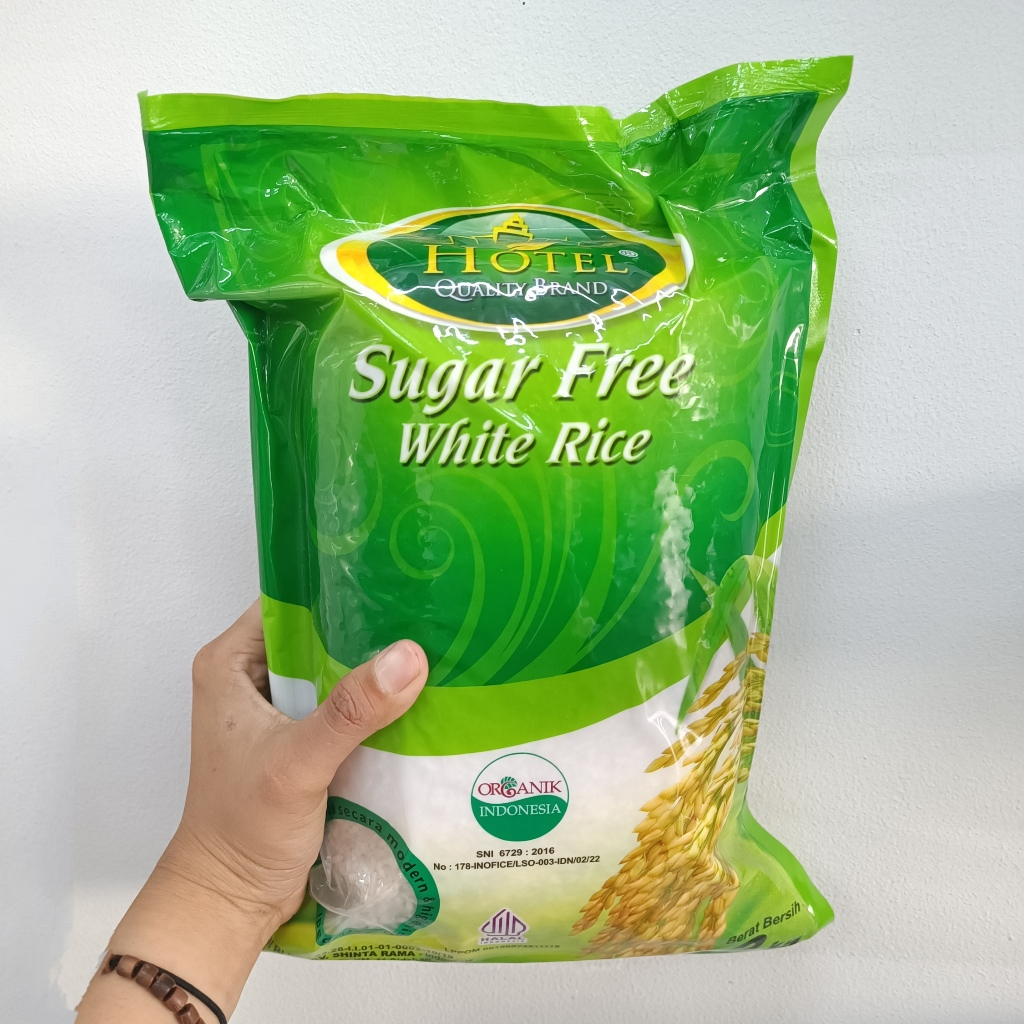 

BERAS HOTEL SUGAR FREE/ MERAH PREMIUM/ SUSU 2KG