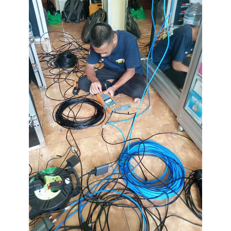 kabel sdi hitam 50m