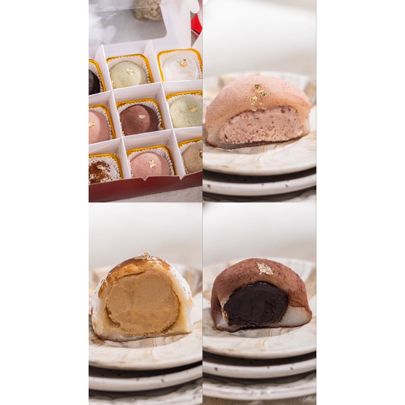 jumbochi assorted truffles mochi mochi coklat mochi nama