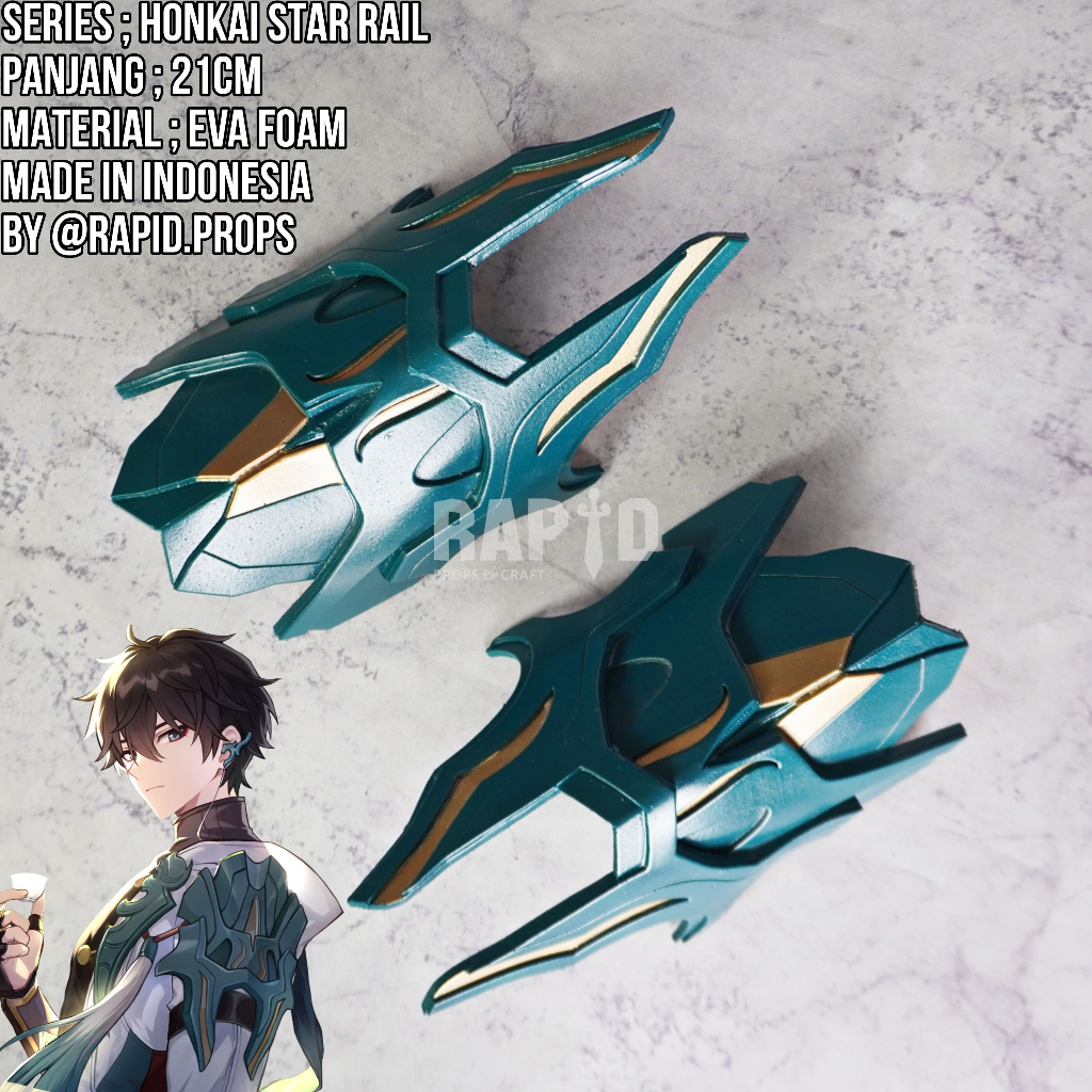 Dan Heng Armor/Pundak/Bahu For Cosplay Prop