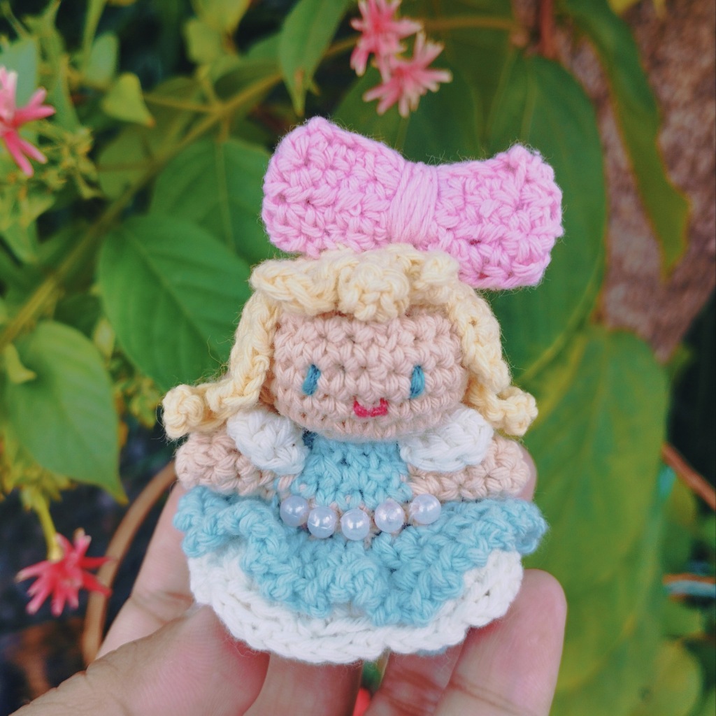 Boneka Rajut Little Princess | Boneka Rajut Princess | Boneka Amigurumi | Crochet