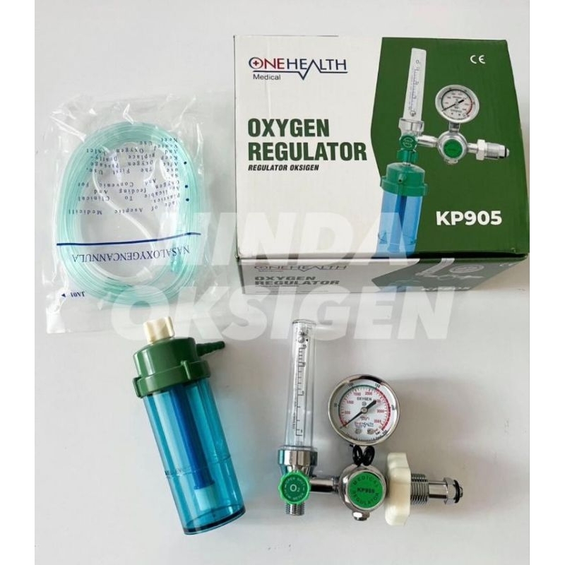 Onehealth Oxygen Regulator/ Regulator Oxygen/ Medical Oxygen Regulator (Regulator Oksigen Medikal)