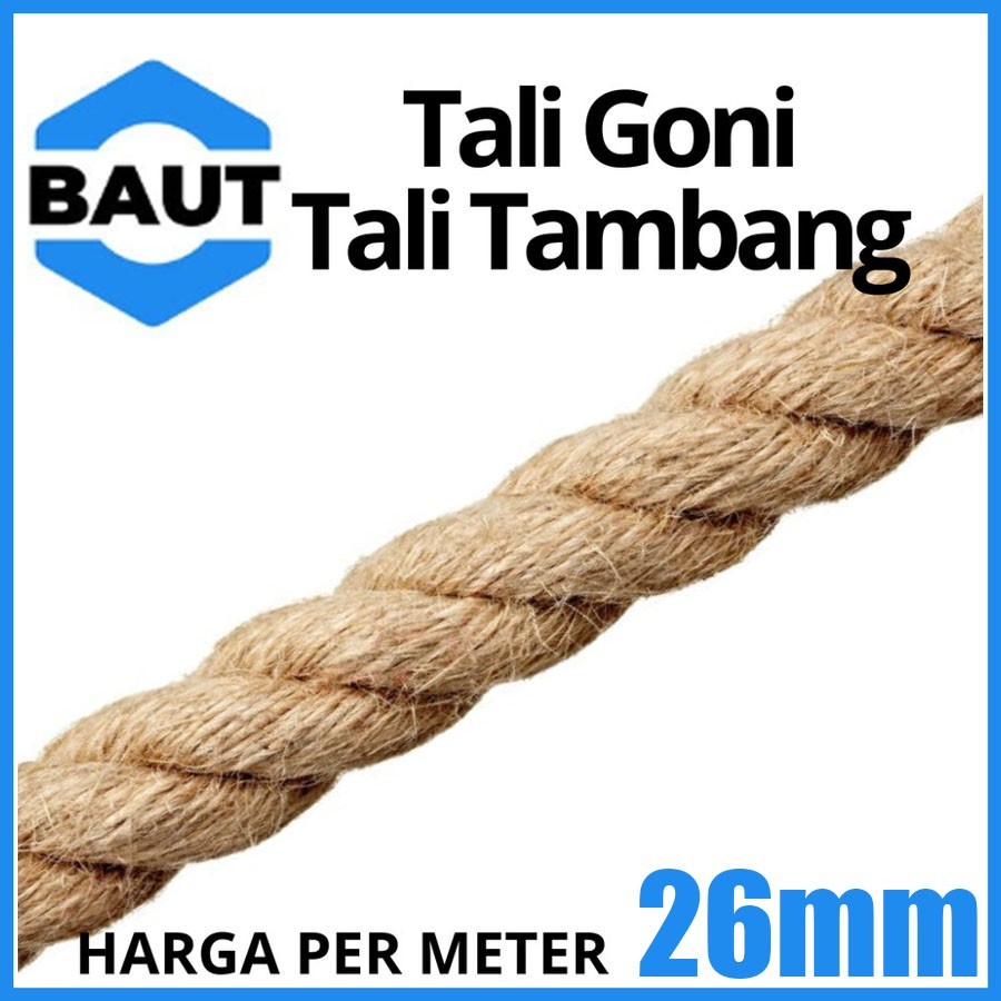 TALI TAMBANG 26MM TALI RAMI / TALI GONI