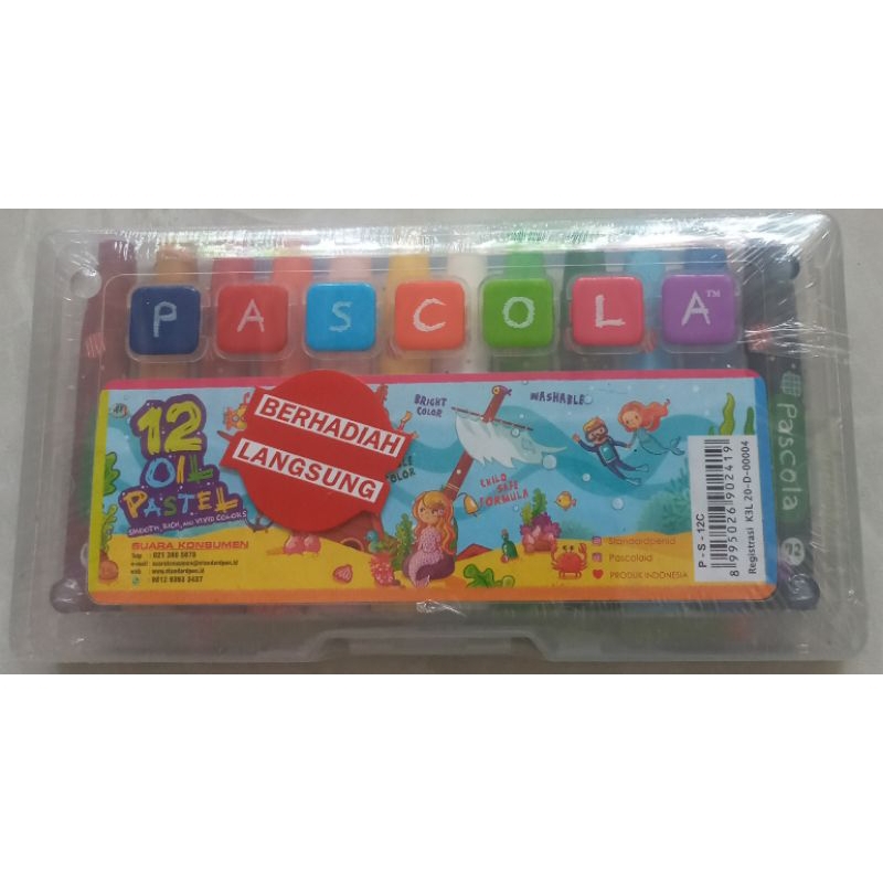 

Crayon Pascola 12 warna