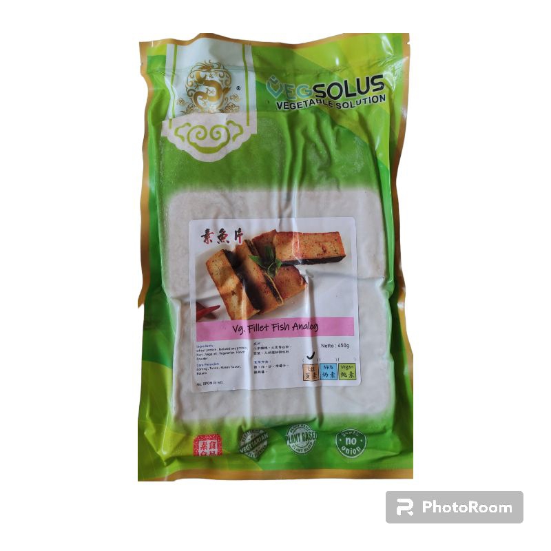 

veg. solution fillet fish analog vegetarian 450gr