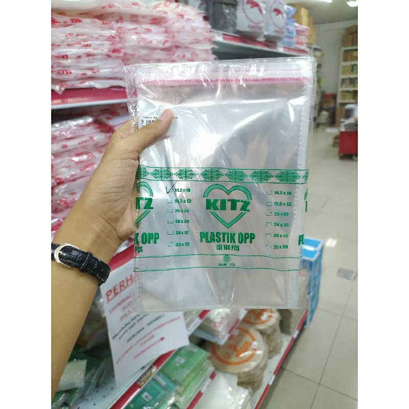 Plastik OPP isi 100pcs