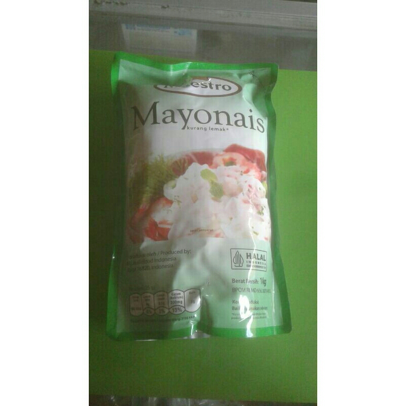 

Maestro Mayonais kurang lemak 1kg