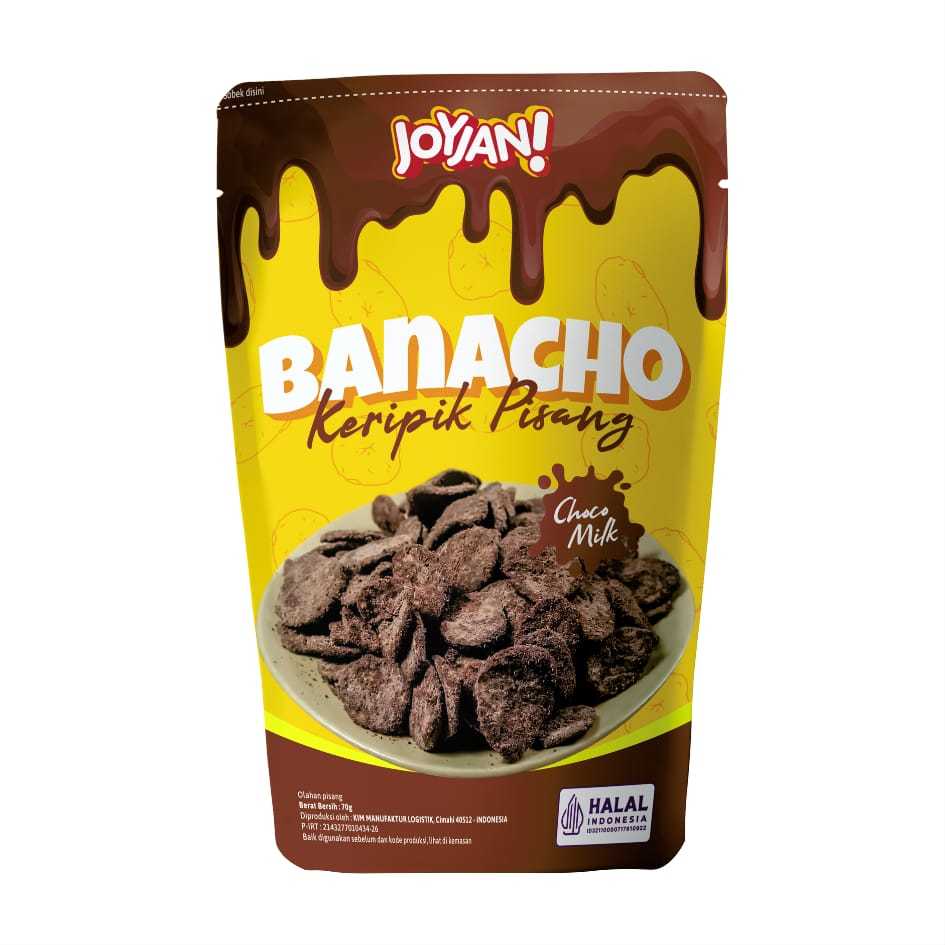 

Banacho Keripik Pisang Coklat Manis By Ashiaaap Food - 70gr