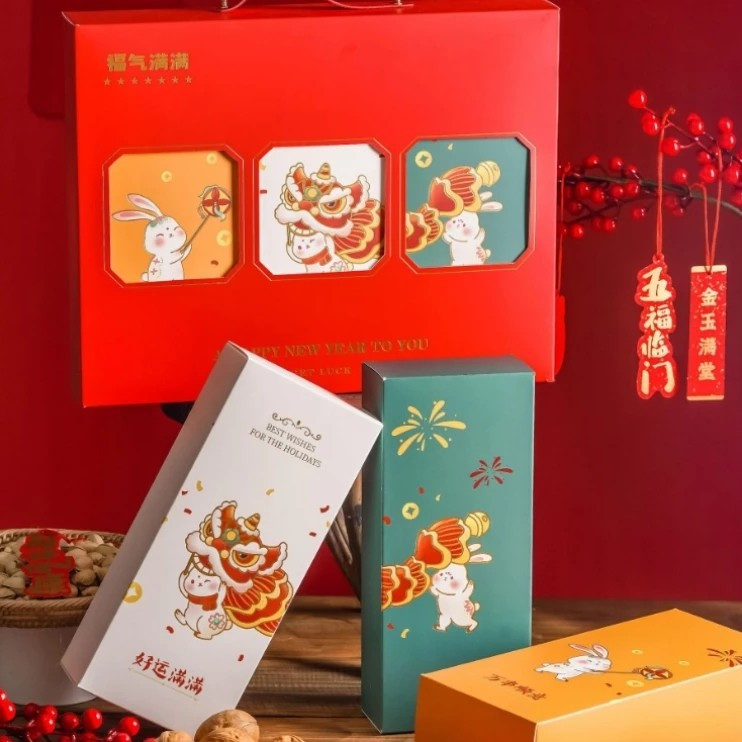 

(KK58) Kotak Kue Imlek Sekat 3 dengan Gagang