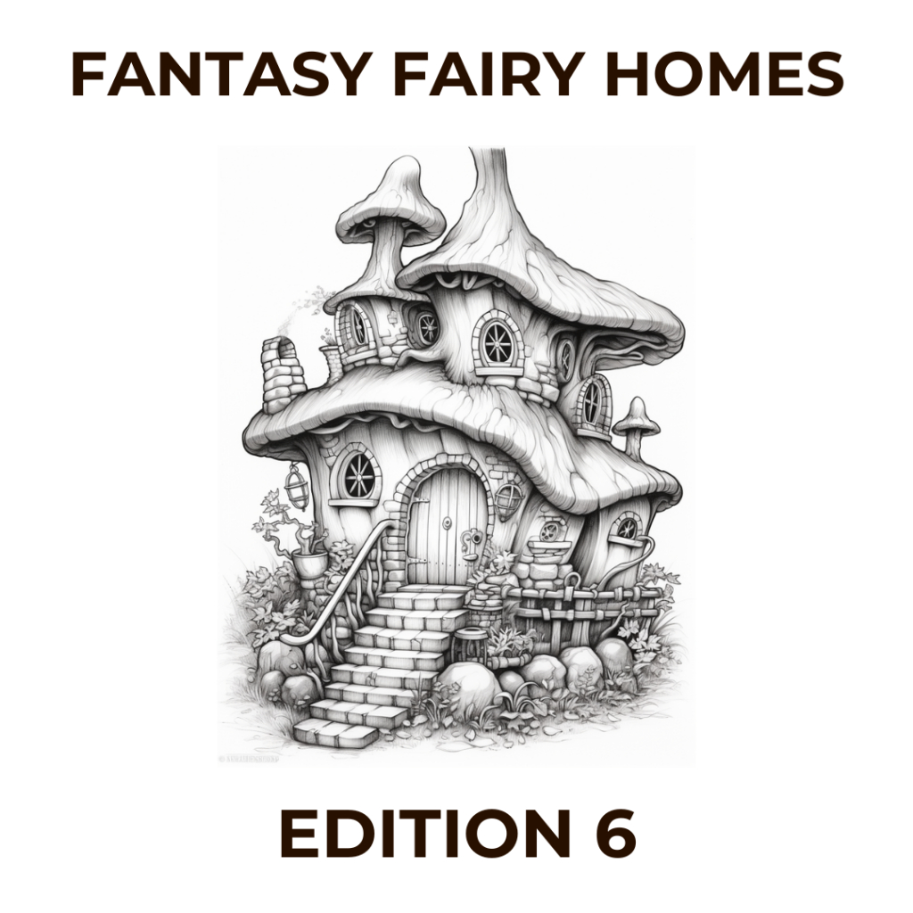 

Halaman Mewarnai Tema Rumah Peri Fantasi Edisi 6 File Digital