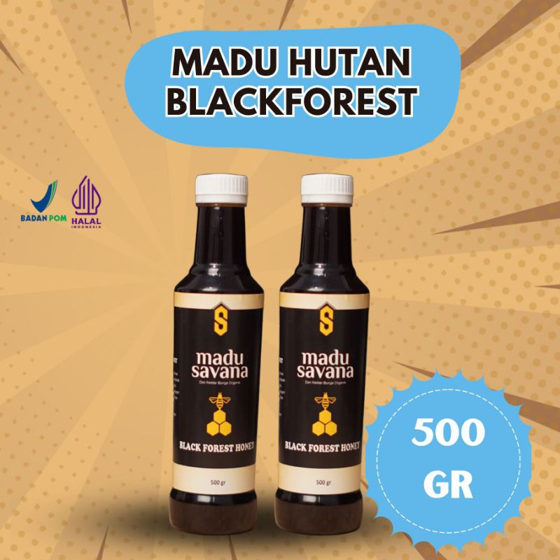 

Madu Hutan Hitam Super Madu Savana Pure