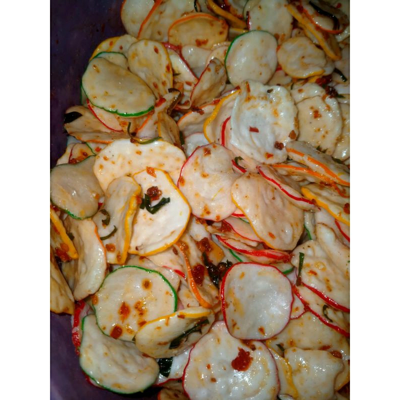 

KERUPUK KERING BUMBU SEBLAK