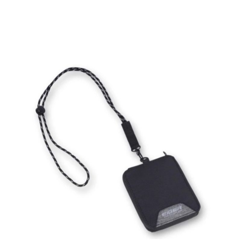 EIGER1989 DEFEND WALLET 7364 grey/black - dompet gantung