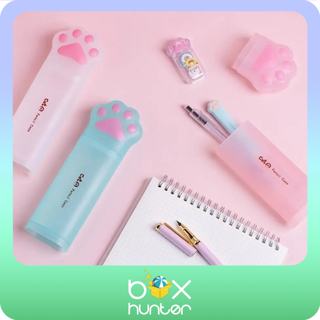 

Kotak Pensil Cat Paw Pensil Case 3D Storage Stationery Lucu Minimalis Aesthetic