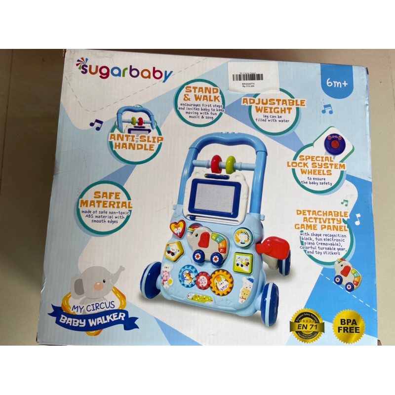 baby Walker SUGAR BABY / Dorongan Baby