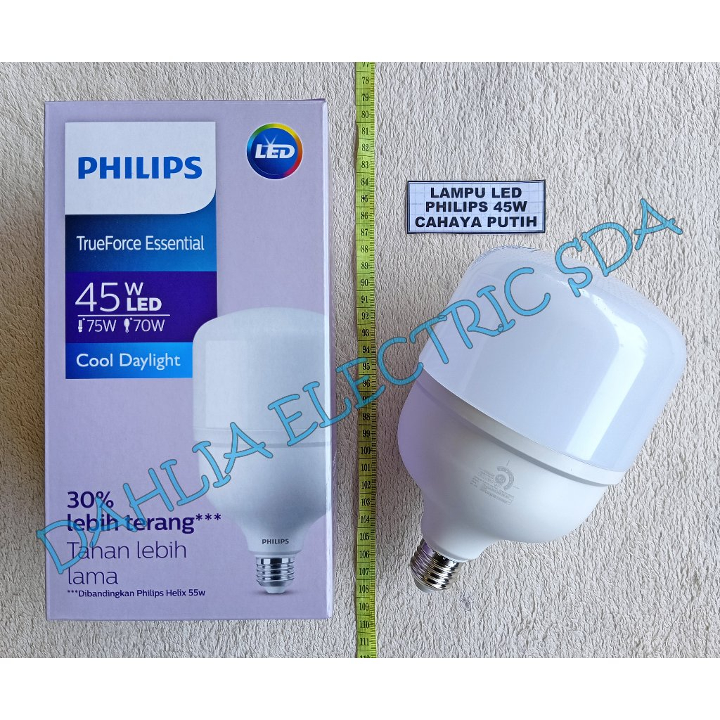 LAMPU LED PHILIPS 45W CAHAYA PUTIH