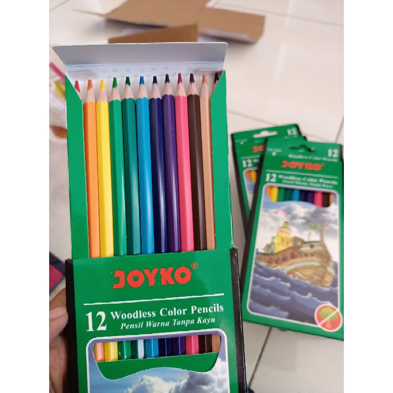 

PENSIL WARNA JOYKO ISI 12 PANJANG