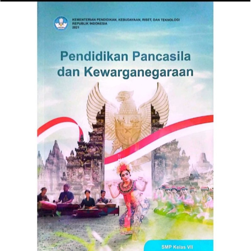 Buku KUMER PPKN/ Pendidikan Pancasila dan kewarganegaraan kelas 7/VII SMP kurikulum merdeka edisi 20