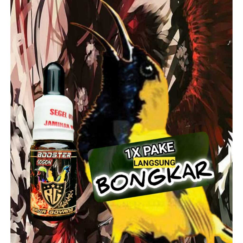 VITAMIN BOOSTER SOGON RG DOPING SOGON DOSIS TINGGI PENGGACOR SOGON KONIN