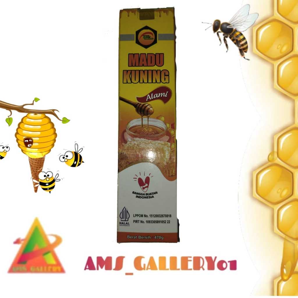 

Madu Kuning Alami AMK | AMK Alami Madu Kuning 470G