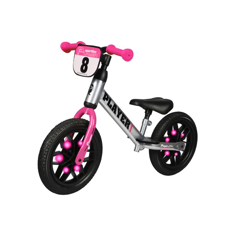 Qplay Player Balance Bike Anak Pink / Orange