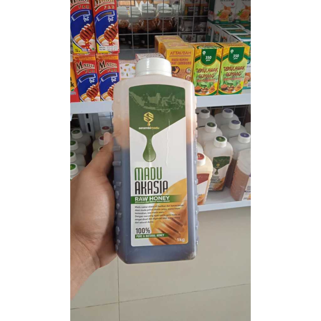 

MADU AKASIA - Madu Murni Nektar AKASIA Madu Mentah Asli Original 1 KG