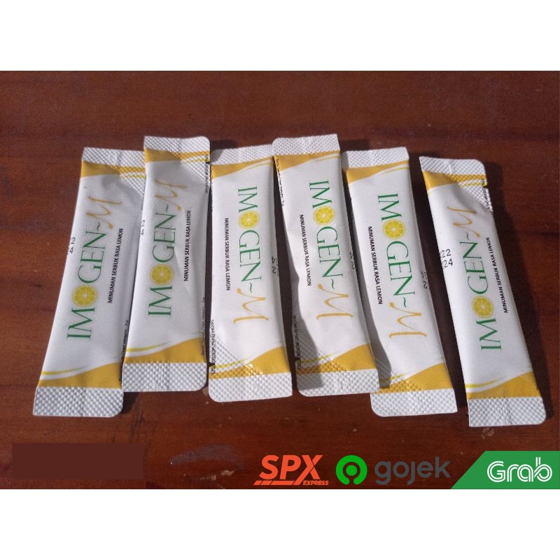 

IMOGEN M Original Minuman Botanikal Serbuk Rasa Lemon Penambah Stamina 1 Sachet BAM Pasar Online Murah Padang