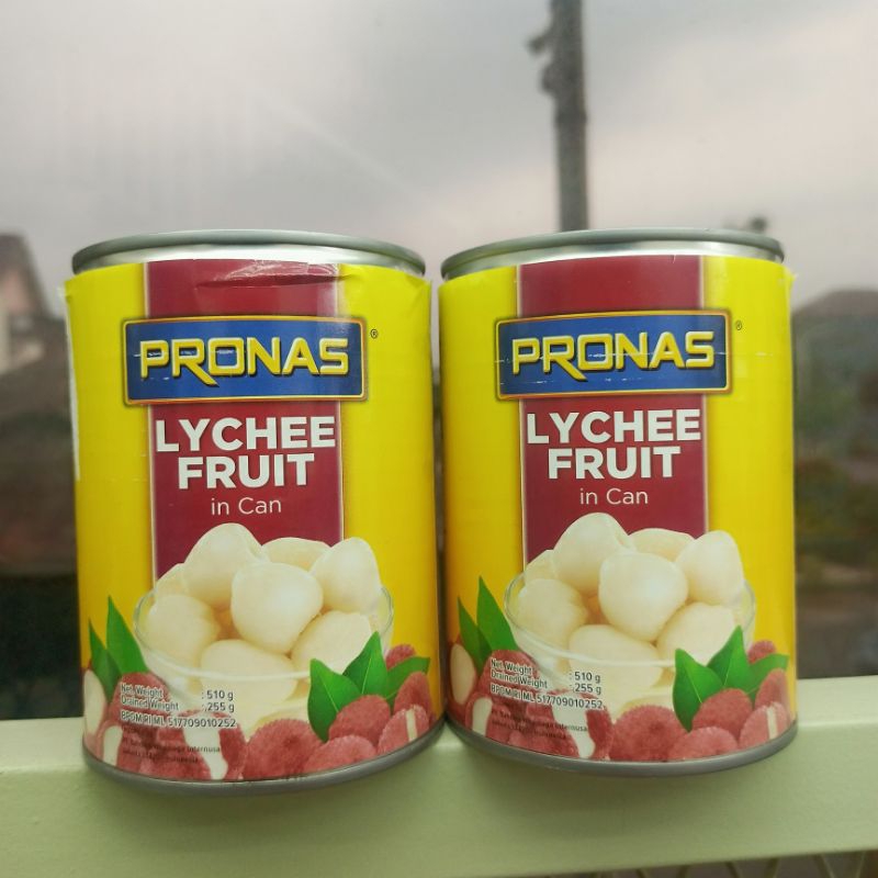 Pronas Buah Leci Kaleng 510Gr