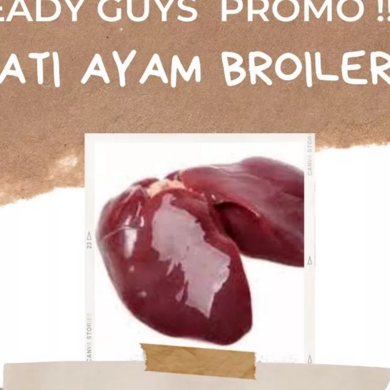

Ati Ayam Segar Fresh / Ati Ayam Segar isi 10