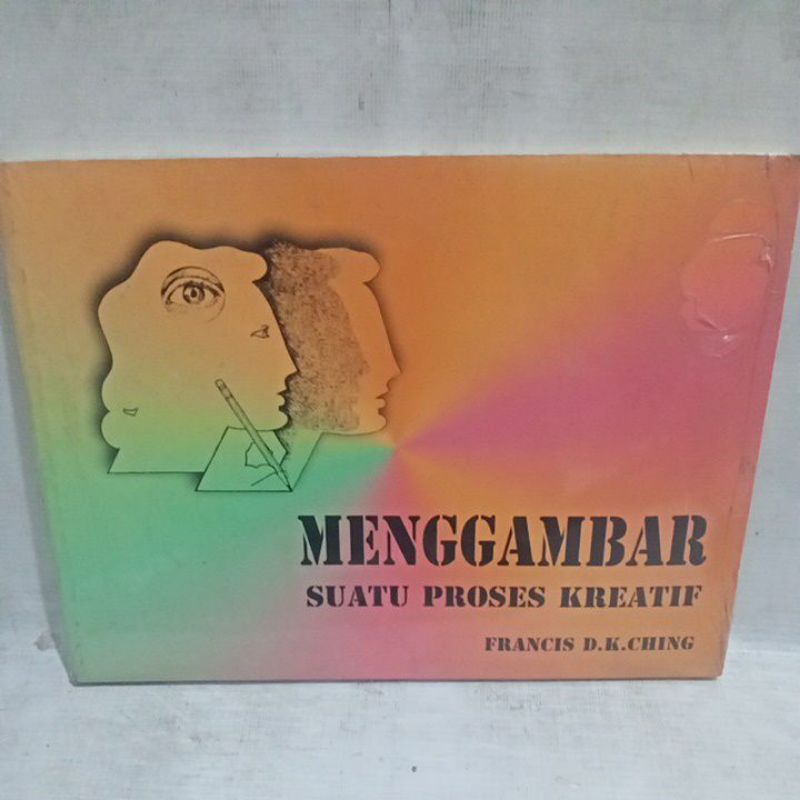buku original menggambar suatu proses kreatif Francis d k ching