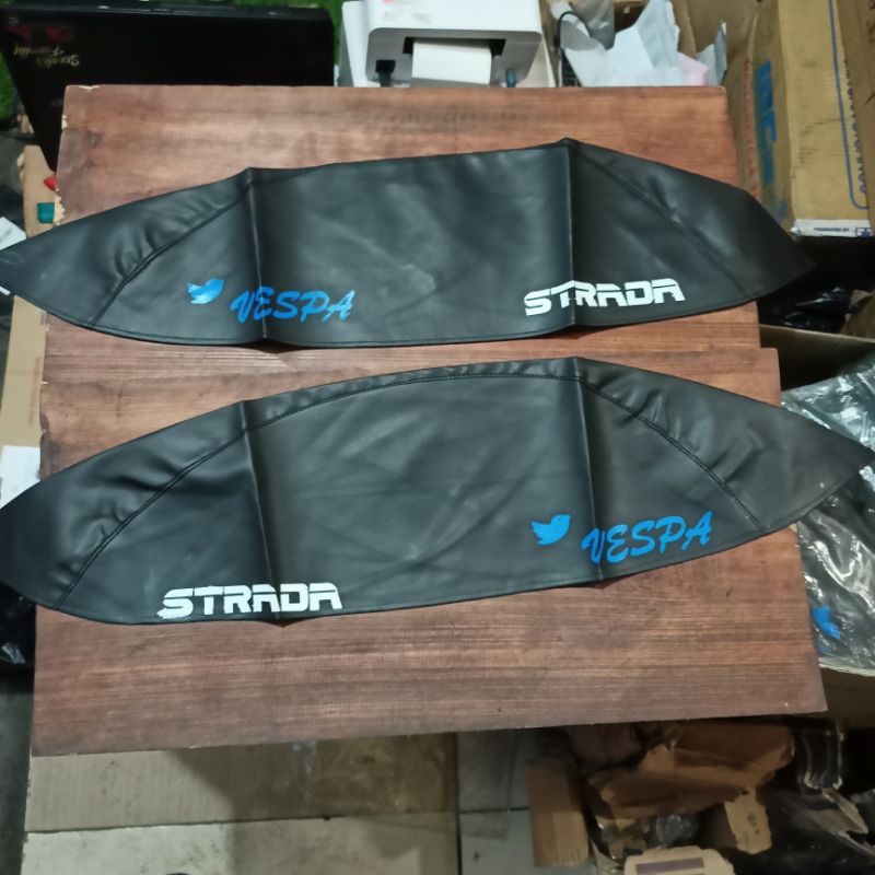 Cover tepong kulit tepong vespa ps strada