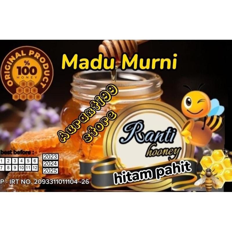 

madu murni madu hitam pahit murni garansi & gratis packing