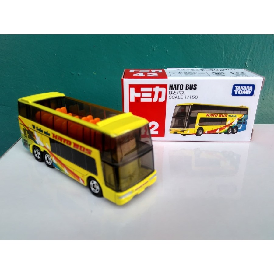 Tomica No 42 Hato Bus bis No 16 Isuzu Gala  95 London 1 Mitshubishi Fuso Aero Queen 93 Mitshubishi F