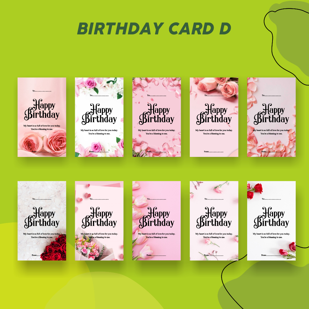 (BIRTHDAY CARD) KARTU ULANG TAHUN UNTUK PACAR/ KEKASIH / UCAPAN ULANG TAHUN/ BIRTHDAY/ KARTU UCAPAN 