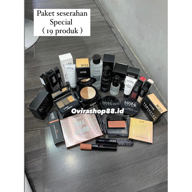 Make Over make up paket satu Set lengkap seserahan / make up make Over hantaran Nikah Satu set | SES