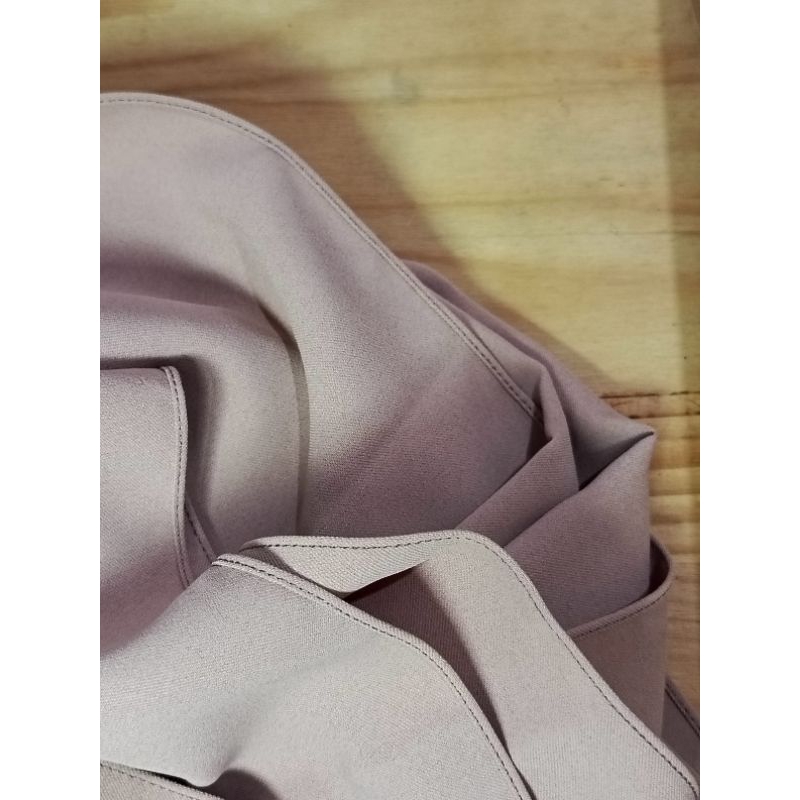 Khimar segiempat kain sultan