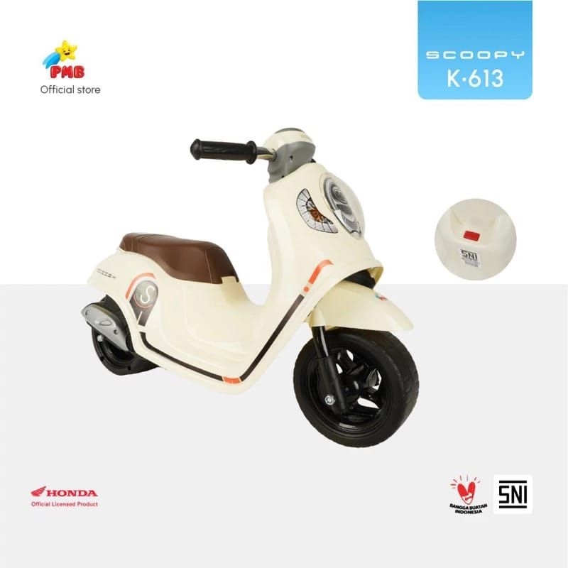 Mainan anak motor dorong honda scoopy K611