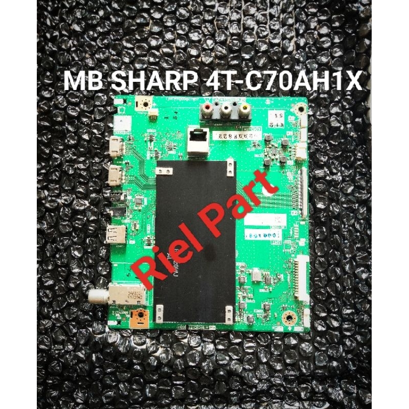 MB MAINBOARD MOBO MODULE MOTHERBOARD MESIN TV LED SHARP 4T-C70AH1X 4T C70AH1X 70AH1X C70AHIX NEW